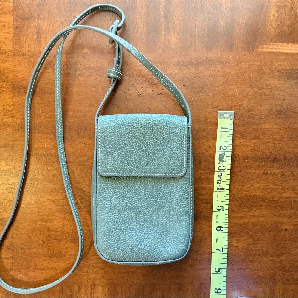 Quince Green Crossbody Bag